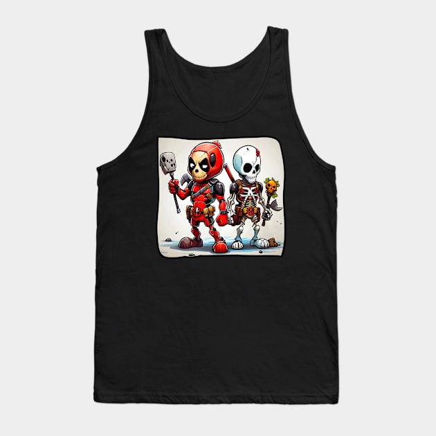 Mercenary bones Tank Top by SkullTroops